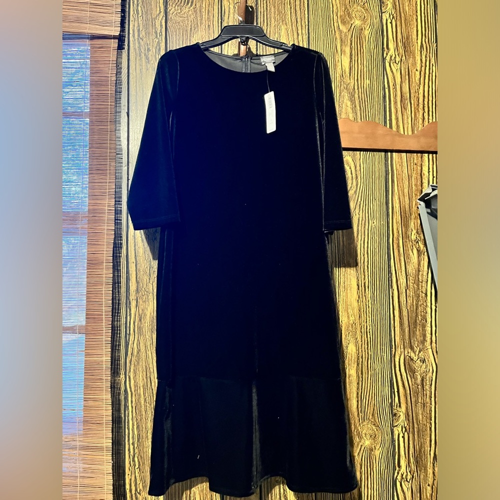 Black Velvet Dress